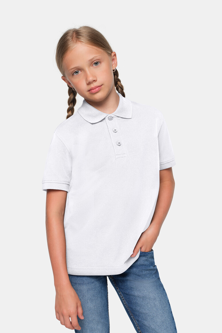 Kinder Poloshirt Bio-Baumwolle