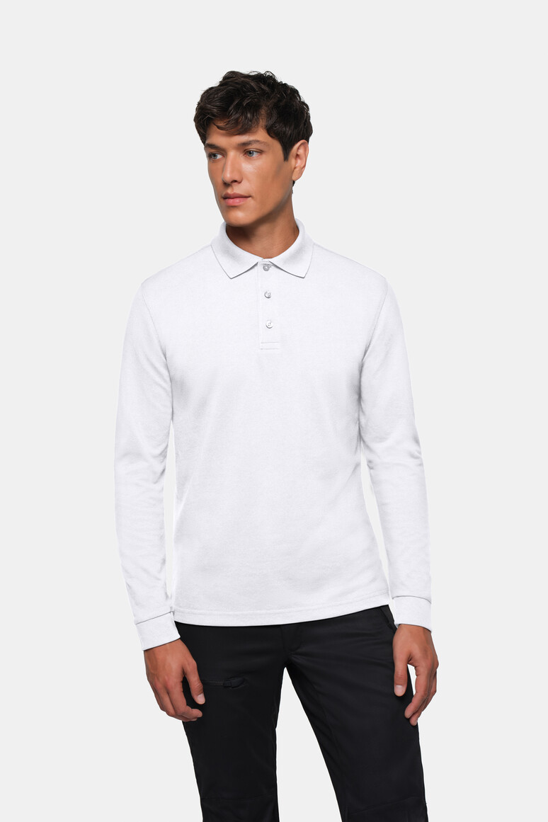 Longsleeve-Poloshirt MIKRALINAR®