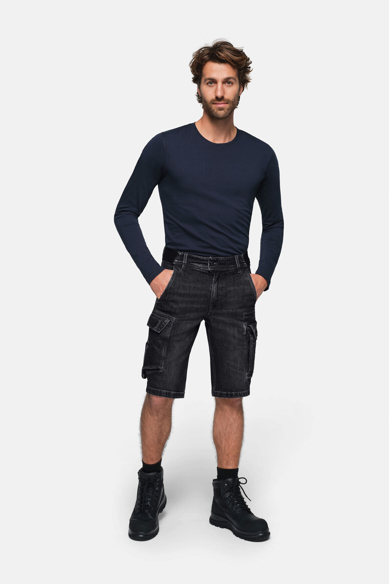 Worker-Jeansshorts Dyneema® X-Stretch ECO