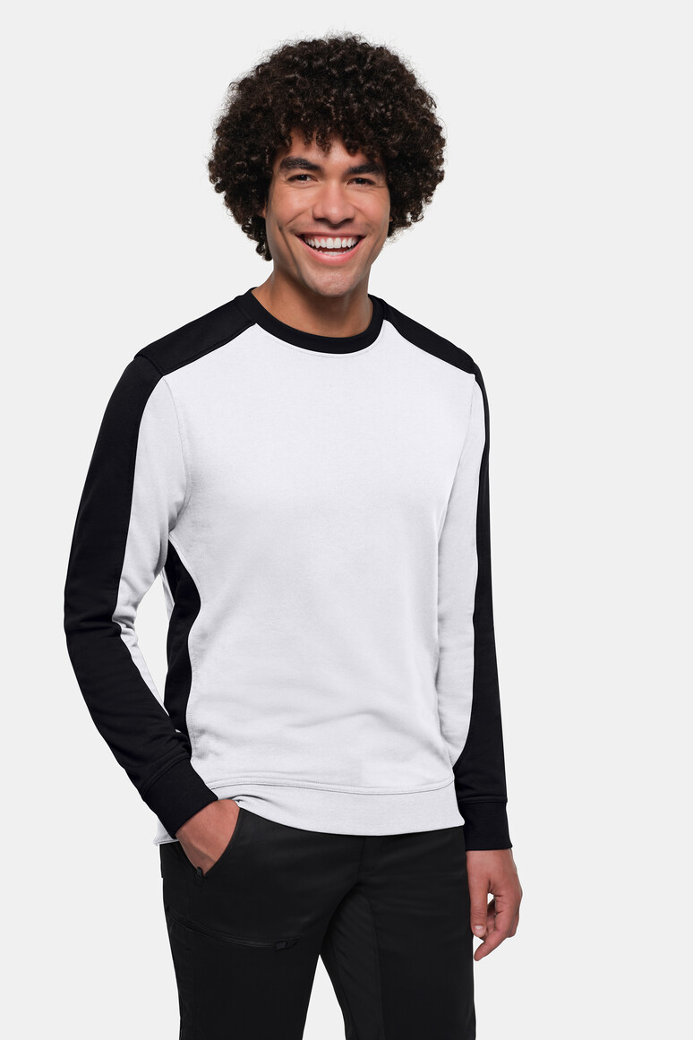 Sweatshirt Contrast MIKRALINAR® ECO