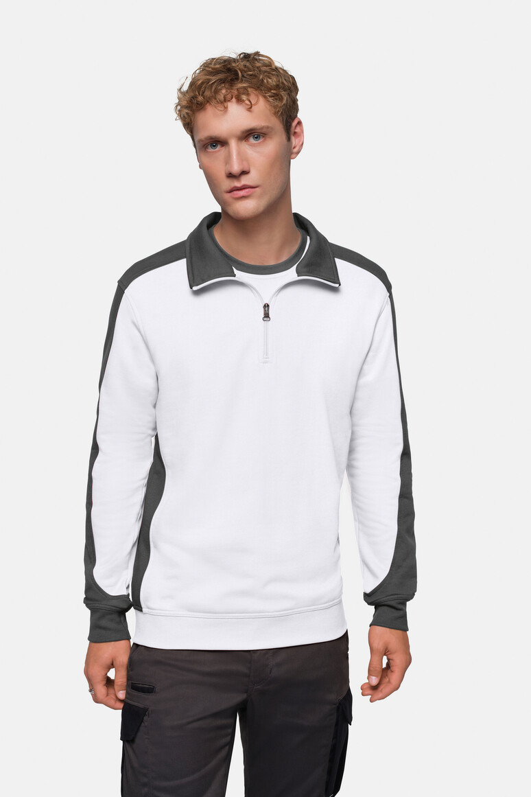 Zip-Sweatshirt Contrast MIKRALINAR®