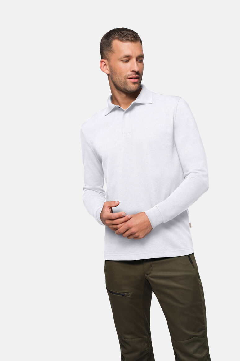Longsleeve-Poloshirt MIKRALINAR® HACCP