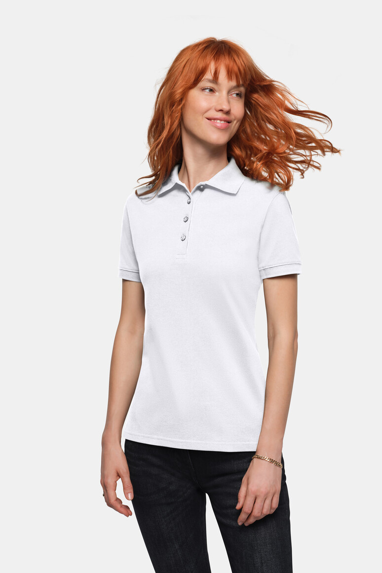 Damen Poloshirt Bio-Baumwolle