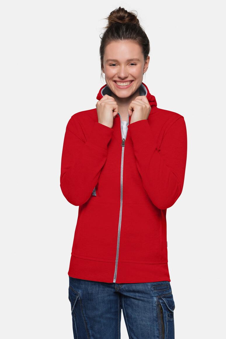 Damen Kapuzenjacke Bonded ECO