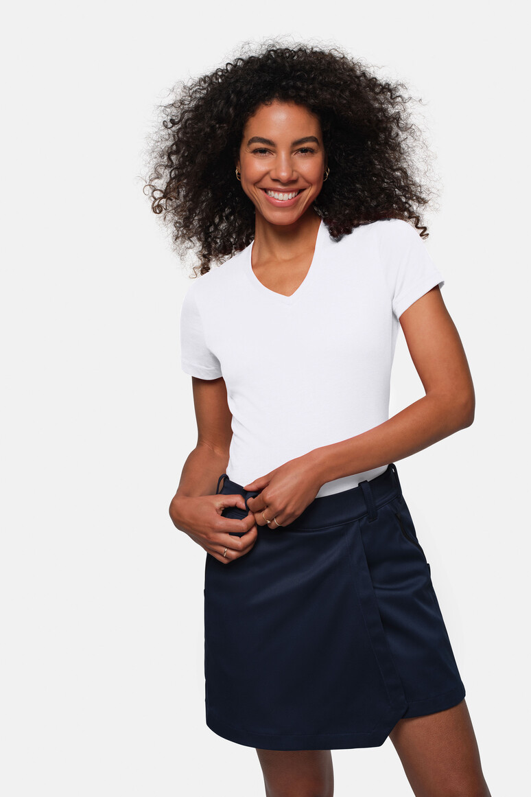 Damen V-Shirt MIKRALINAR®