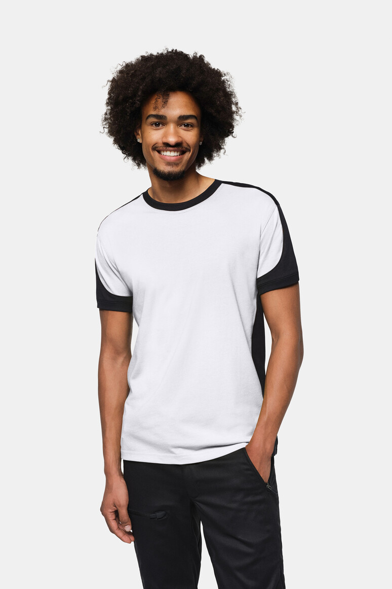 T-Shirt Contrast MIKRALINAR® ECO