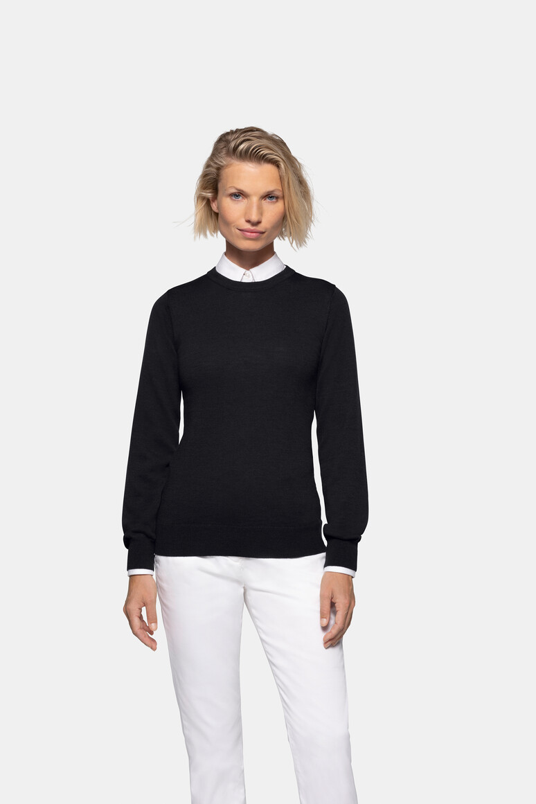 Damen Pullover Merino-Wolle
